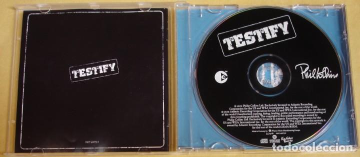 CDs de m&uacute;sica: PHIL COLLINS - TESTIFY (CD) 2002 - 12 TEMAS - Foto 2