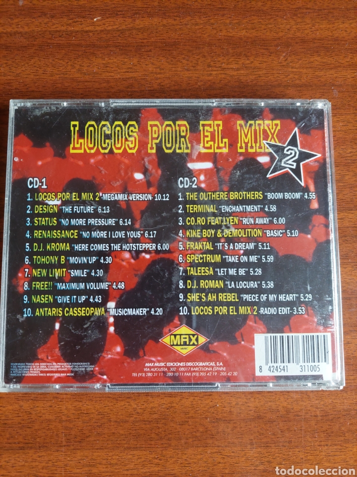 CDs de m&uacute;sica: CD Locos por el mix 2 - Foto 2