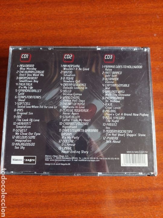 CDs de m&uacute;sica: CD doble I Love Techno Pop - Foto 2