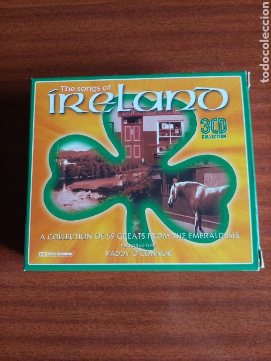 CDs de M&uacute;sica: CD The Songs of Ireland 3CDs