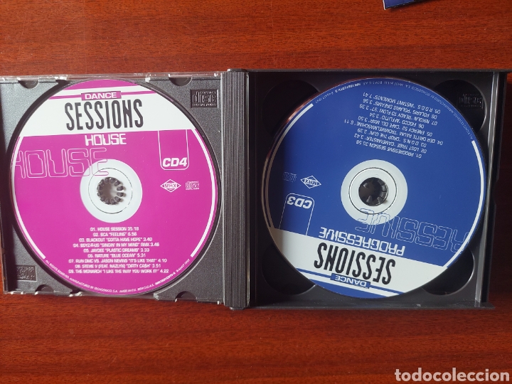 CDs de m&uacute;sica: 4CD Dance Sessions - Foto 4