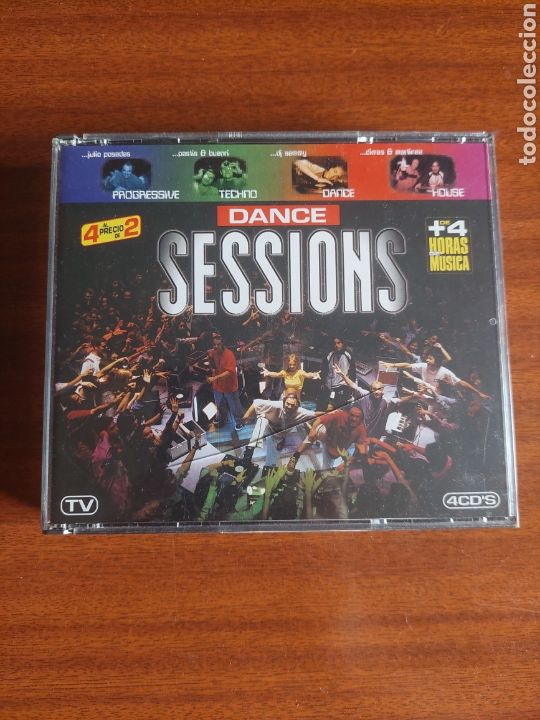 CDs de m&uacute;sica: 4CD Dance Sessions - Foto 1