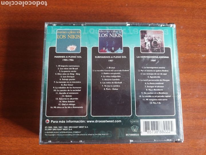 CDs de m&uacute;sica: 3CDs Los Nikis - Foto 2