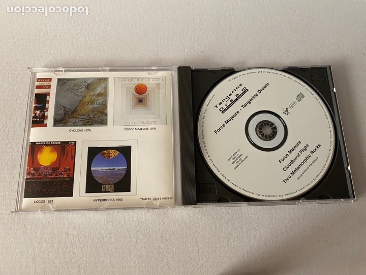 CDs de m&uacute;sica: CD - Tangerine Dream - Force majeure - Foto 3