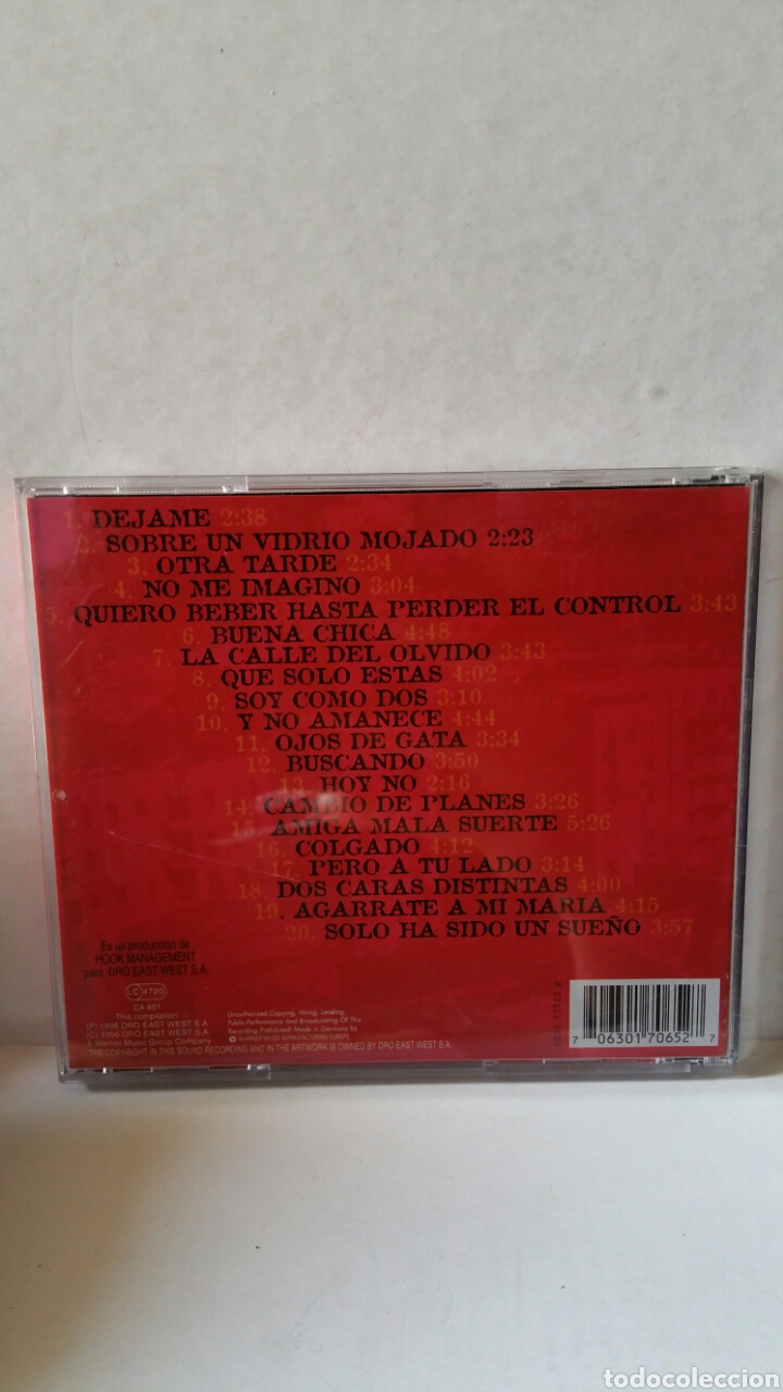 CDs de m&uacute;sica: Los secretos. Grandes &eacute;xitos, 1996. Cd - Foto 2