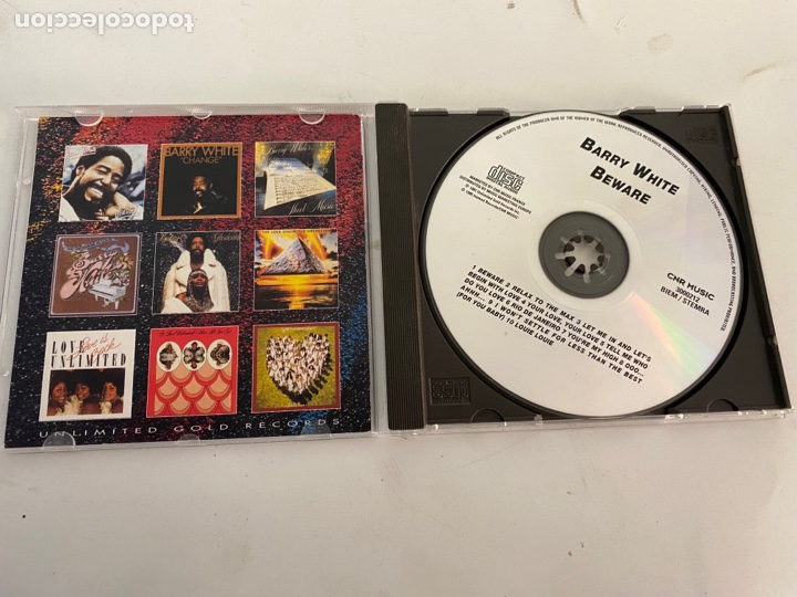 CDs de m&uacute;sica: CD - Barry White - Beware - Foto 3