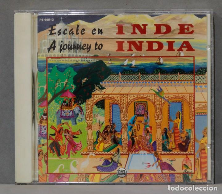 CDs de m&uacute;sica: CD. Escale En Inde. A Journey To India - Foto 1