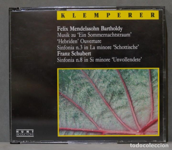 CDs de m&uacute;sica: CAJA CD. KLEMPERER. BARTHOLDY. SCHUBERT - Foto 1