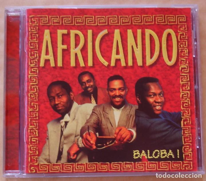 CDs de m&uacute;sica: AFRICANDO - BALOBA! (CD) 1998 - 13 TEMAS - Foto 1