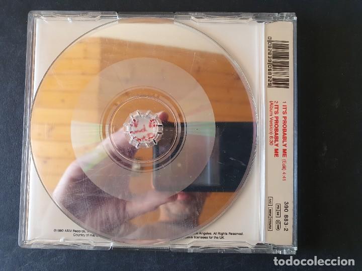 CDs de m&uacute;sica: LETHAL WEAPON 3 - ITS PROBABLY ME (TWO VERSIONS) (STING WITH ERIC CLAPTON) - Foto 3