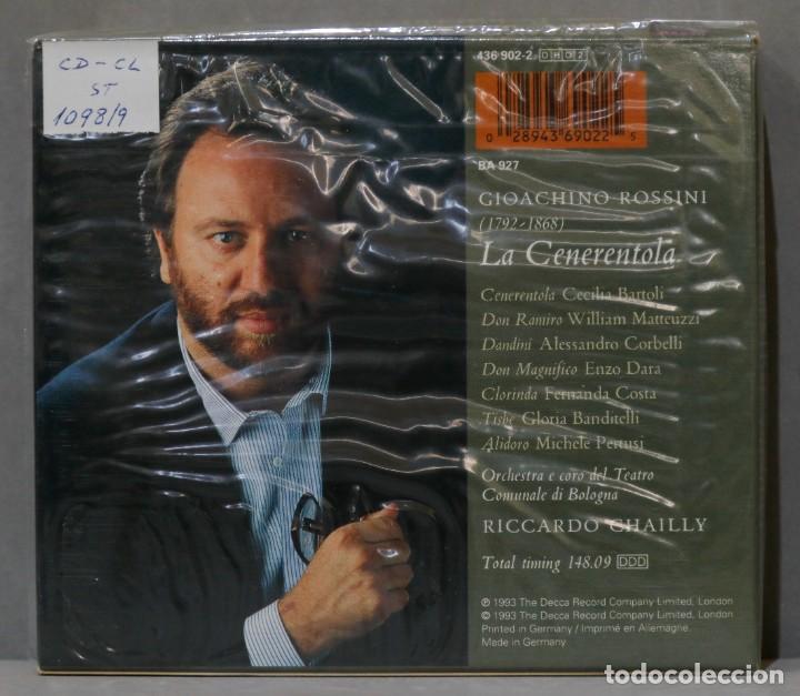 CDs de m&uacute;sica: 2 CD. Chailly. La Cenerentola. ROSSINI - Foto 2