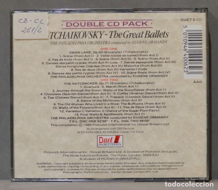 CDs de m&uacute;sica: 2 CD. the Great Ballets. Tchaikovsky - Foto 2