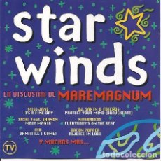 CDs de Musique: STAR WINDS,LA DISCOSTAR DE MAREMAGNUM VARIOS DEL 99 EDICION ESPAÑOLA DOBLE CD. Lote 281432638