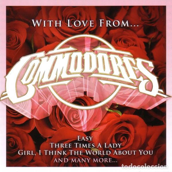 CDs de m&uacute;sica: Commodores * CD * With Love From... * Precintado - Foto 1