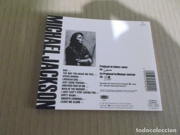 CDs de m&uacute;sica: MICHAEL JACKSON (CD) BAD A&Ntilde;O &ndash; 1987 - Foto 2