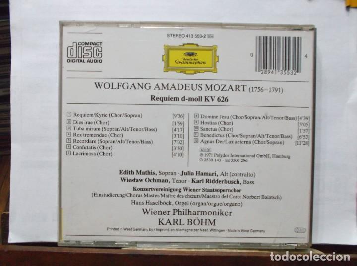 CDs de m&uacute;sica: REQUIEM - MOZART - Foto 2