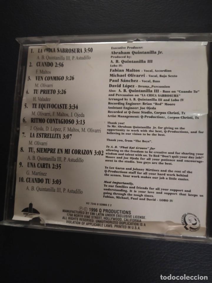 CDs de m&uacute;sica: Lobo IV &ndash; Indomable CD - Foto 2