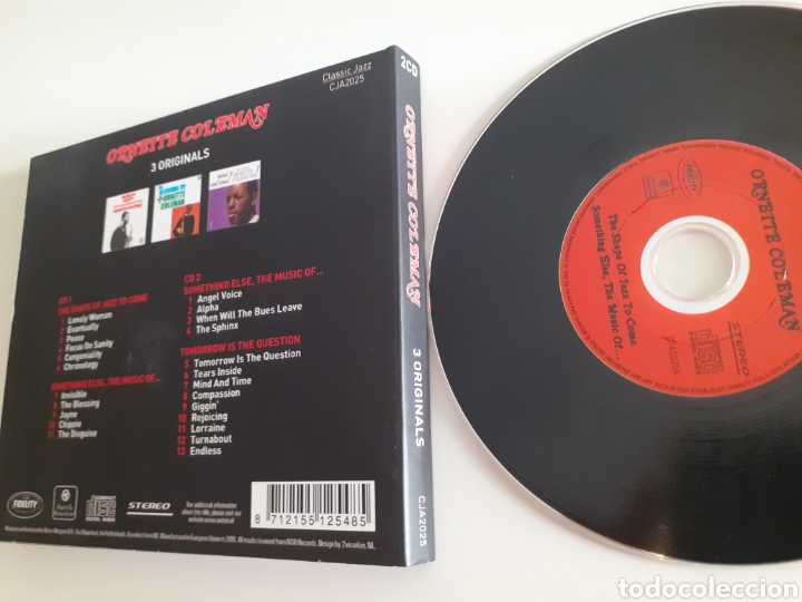 CDs de m&uacute;sica: Ornette Coleman, shape jazz come, something else, tomorrow is.. - Foto 3