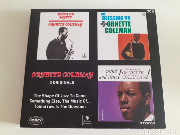CDs de m&uacute;sica: Ornette Coleman, shape jazz come, something else, tomorrow is.. - Foto 1