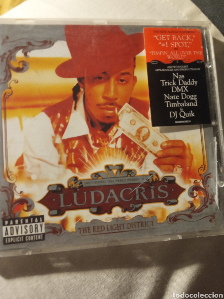 CDs de m&uacute;sica: Cd LUDACRIS &rdquo; THE RED LIGHT DISTRICT &rdquo; - Foto 1