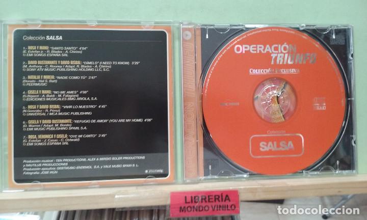 CDs de m&uacute;sica: Operaci&oacute;n triunfo, salsa -- CD - Foto 2