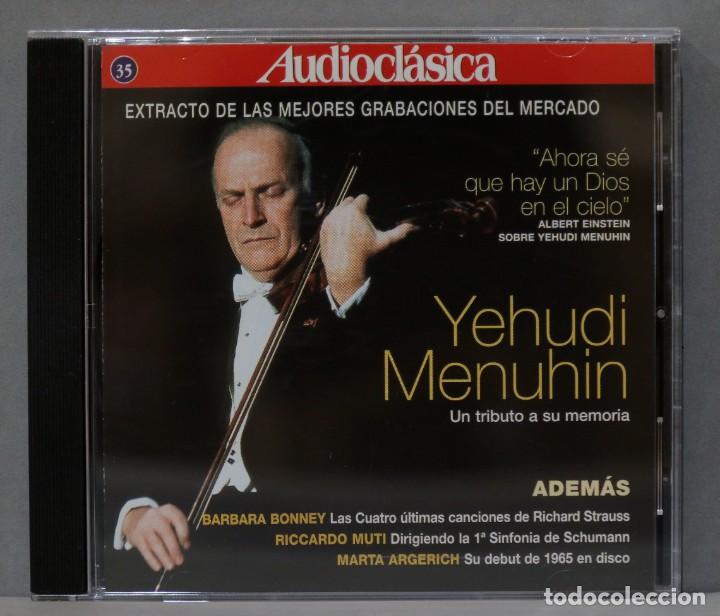 CDs de m&uacute;sica: CD. YEHUDI MENUHIN - Foto 1