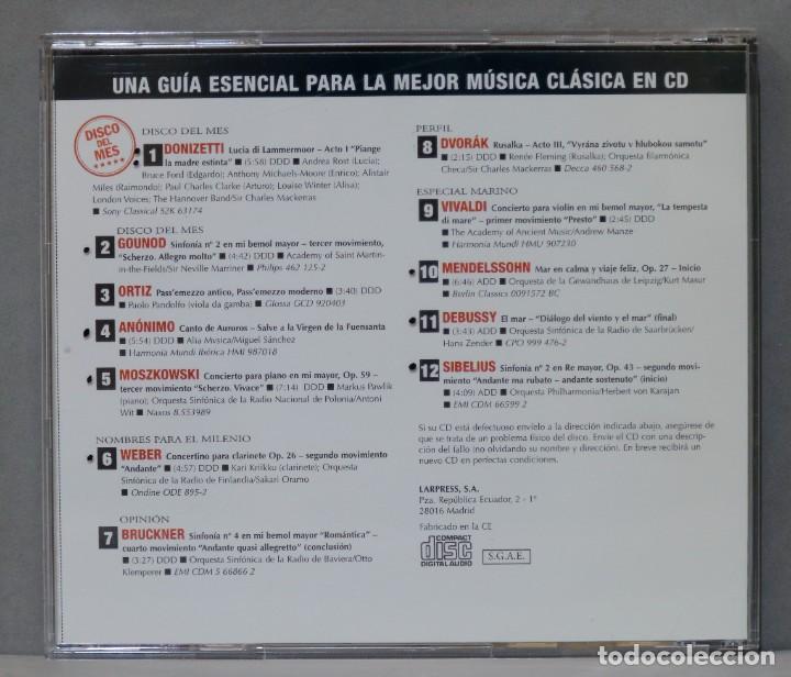 CDs de m&uacute;sica: CD. EL MAR. VIVALDI. DEBUSSY. MENDELSSOHN - Foto 2