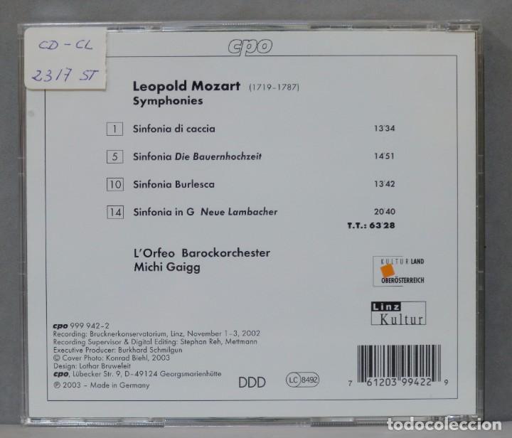 CDs de m&uacute;sica: CD. Mozart. Michi Gaigg. Symphonies - Foto 2