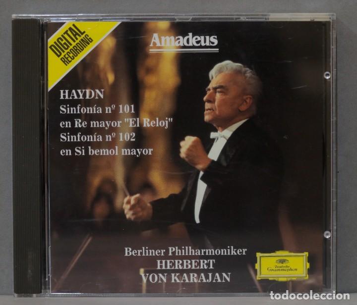 cd. f. haydn. herbert von karajan. sinfonía - Comprar CD de Música Clásica, Ópera, Zarzuela y Marchas en todocoleccion - 282049913
