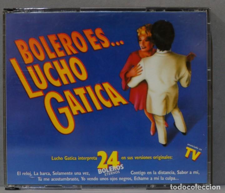 CDs de m&uacute;sica: 2 CD. BOLERO ES... LUCHO GATICA - Foto 1