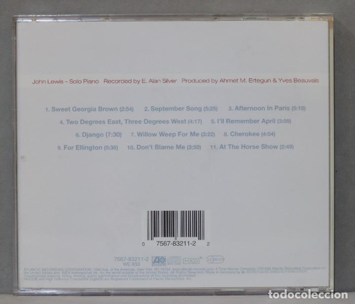 CDs de m&uacute;sica: CD. John Lewis. Evolution - Foto 2