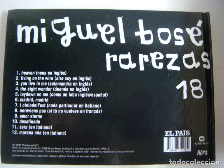 CDs de m&uacute;sica: C.Ds POP DE MIGUEL BOSE RAREZAS CON SU LIBRO-(&) - Foto 2