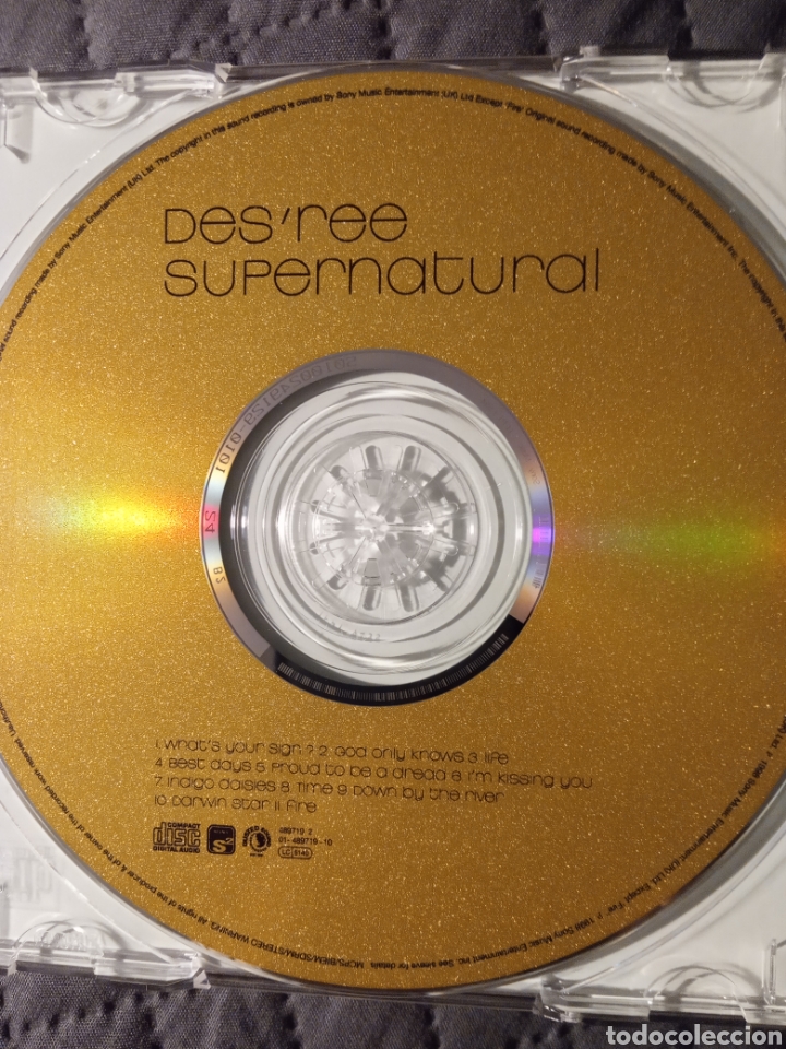 CDs de m&uacute;sica: Cd DESREE &rdquo; SUPERNATURAL &rdquo; - Foto 2