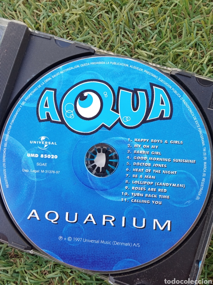 CDs de m&uacute;sica: Cd AQUA &rdquo; AQUARIUM &rdquo; - Foto 2