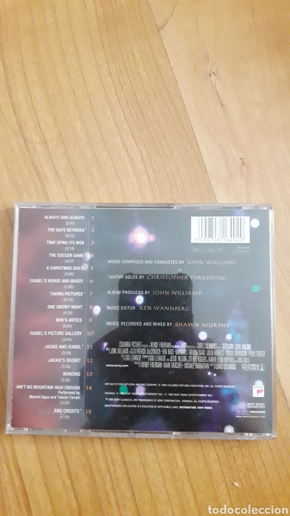 CDs de m&uacute;sica: BSO QU&Eacute;DATE A MI LADO. STEPMOM - Foto 2