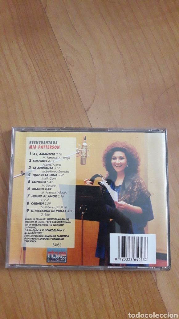 CDs de m&uacute;sica: MIA PATTERSON. REENCUENTROS - Foto 2