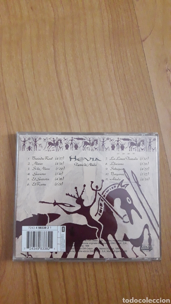 CDs de m&uacute;sica: HEVIA. TIERRA DE NADIE - Foto 2