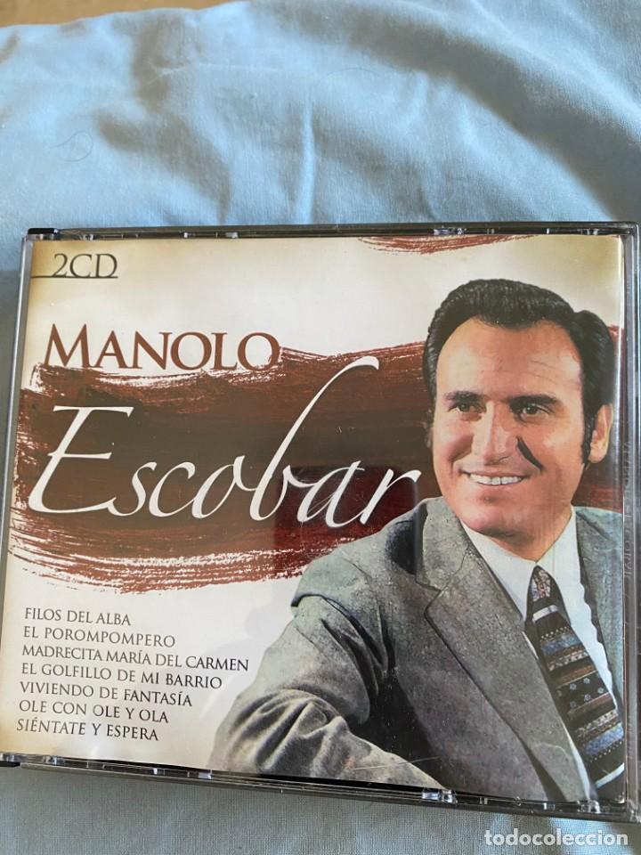 CDs de m&uacute;sica: MANOLO ESCOBAR 2 CDS - Foto 1