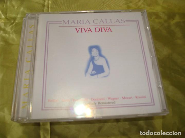 CDs de m&uacute;sica: MARIA CALLAS. VIVA DIVA. VOL. 2. CD. IMPECABLE - Foto 1