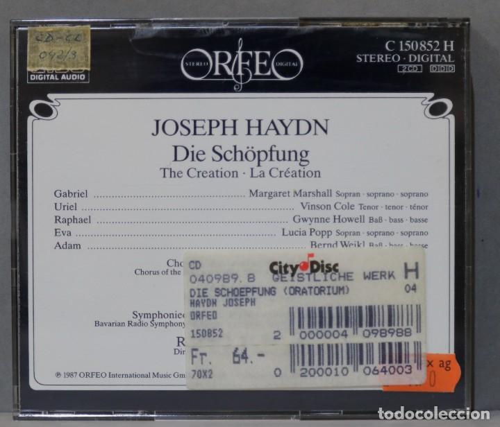 CDs de m&uacute;sica: 2 CD. HAYDN. THE CREATION. KUBELIK - Foto 2