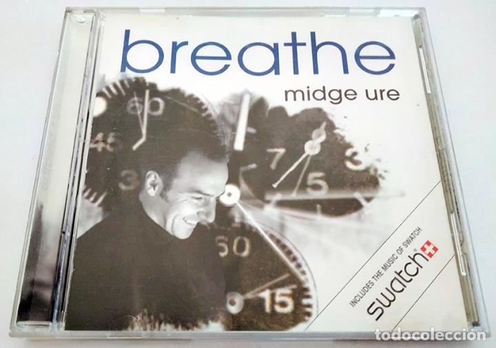 CDs de m&uacute;sica: CD DE MIDGE URE. BREATHE. 1997. COMO NUEVO. - Foto 1