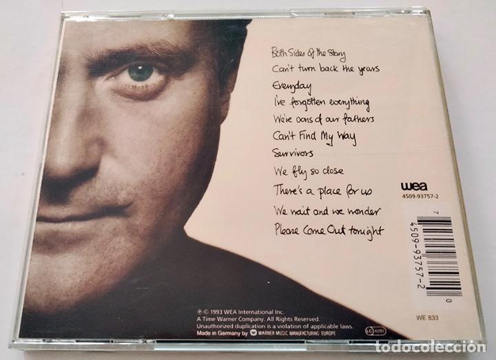 CDs de m&uacute;sica: CD DE PHIL COLLINS. BOTH SIDES. 1993. COMO NUEVO. - Foto 2