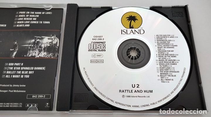 CDs de m&uacute;sica: CD DE U2. RATTLE AND HUM. 1988. COMO NUEVO. - Foto 3