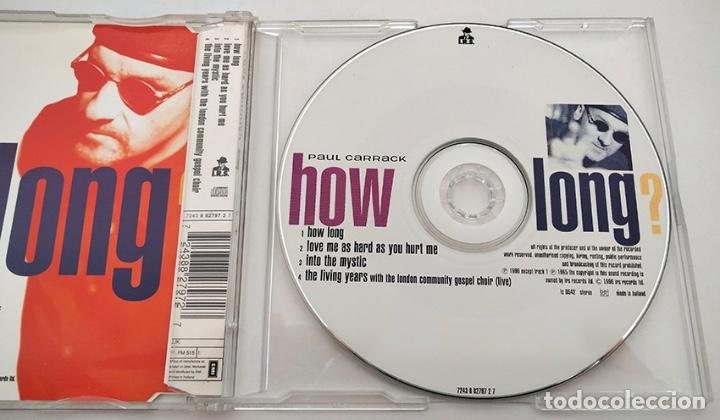 CDs de m&uacute;sica: CD-SINGLE DE PAUL CARRACK. HOW LONG?. 1996. COMO NUEVO. - Foto 3