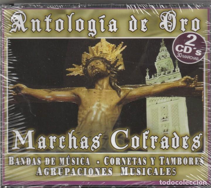 CDs de m&uacute;sica: ANTOLOGIA DE ORO MARCHAS COFRADES (2xCD AERRE 2010) SEMANA SANTA &middot; NUEVO. PRECINTADO.
