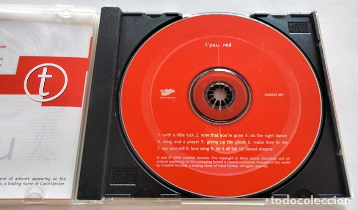 CDs de m&uacute;sica: CD DE TPAU. RED. 1998. CD COMPRADO EN EDIMBURGO. COMO NUEVO. - Foto 3