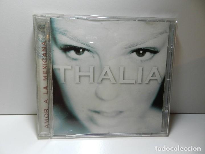 CDs de m&uacute;sica: DISCO CD. Thalia &lrm;&ndash; Amor A La Mexicana. COMPACT DISC. - Foto 1