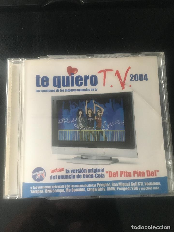 CDs de m&uacute;sica: TE QUIERO TV 2004 - BSO CD - Foto 1