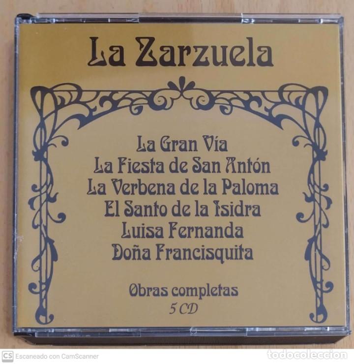 Music CDs: LA ZARZUELA (OBRAS COMPLETAS) 5 CD's