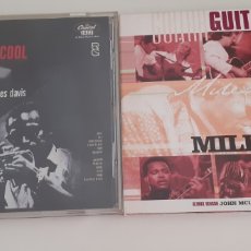 CDs de Música: MILES DAVIS BIRTH OF THE COOL, GREAT GUITARS SALUTE TO MILES. Lote 282555138